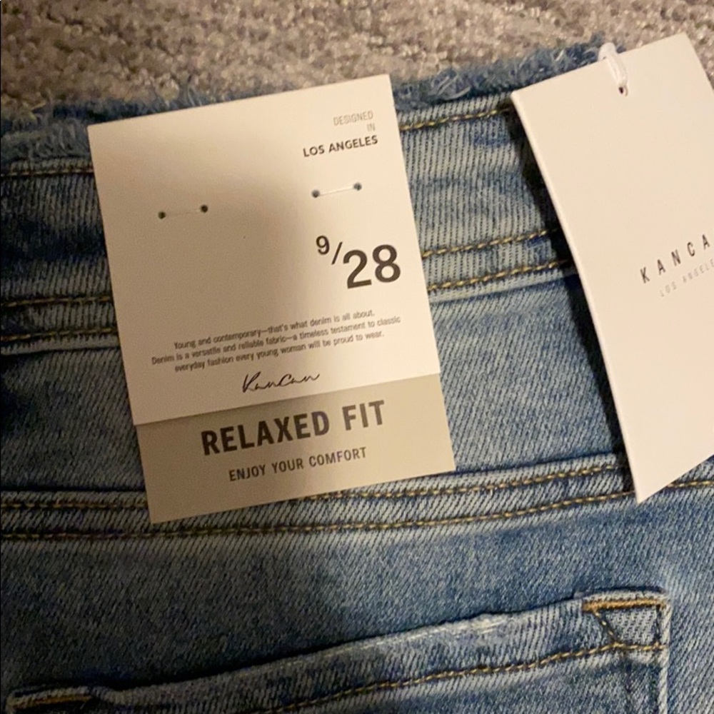 Kancan relaxed fit boyfriend jeans